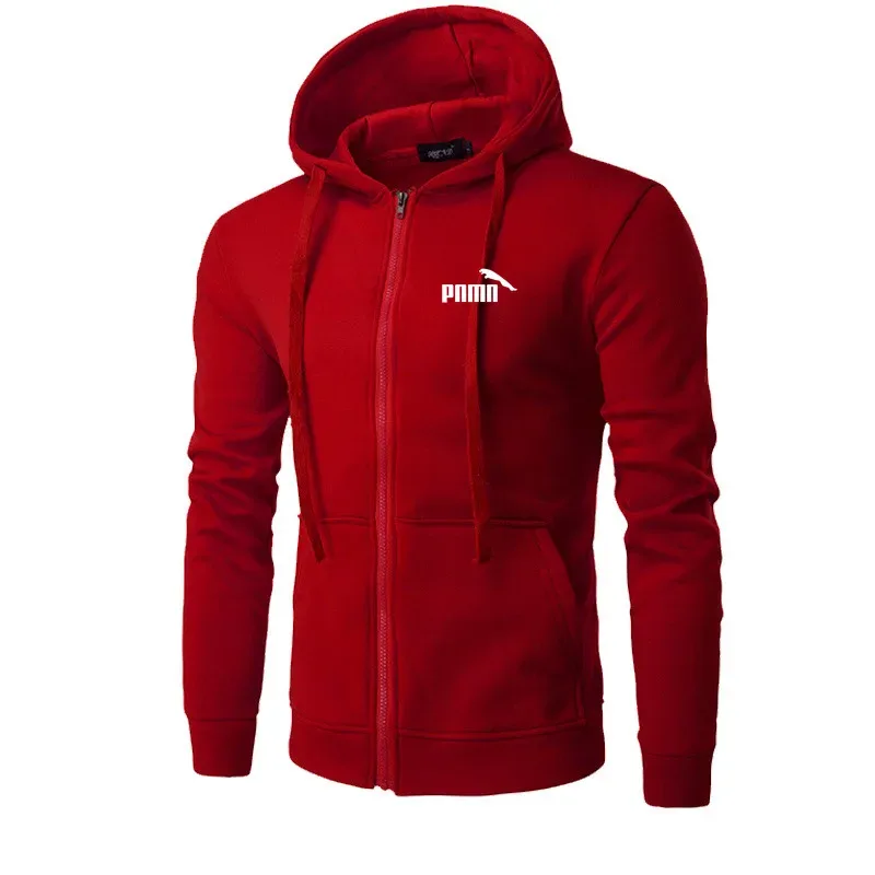 2026 new Autumn Men Sweatshirts Long Sleeve Jacket Hoodie Zipper Closure Jacket Male Hoodies Sweatshirt Slim Fit Male Clothing