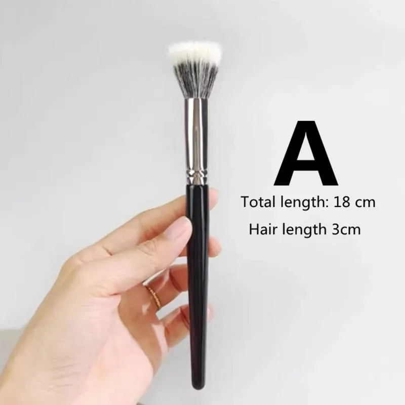 Stippling Highlight Makeup Brushes Blush Goat Hair Multifunctional Beauty Foundation Make Up Brush Tools