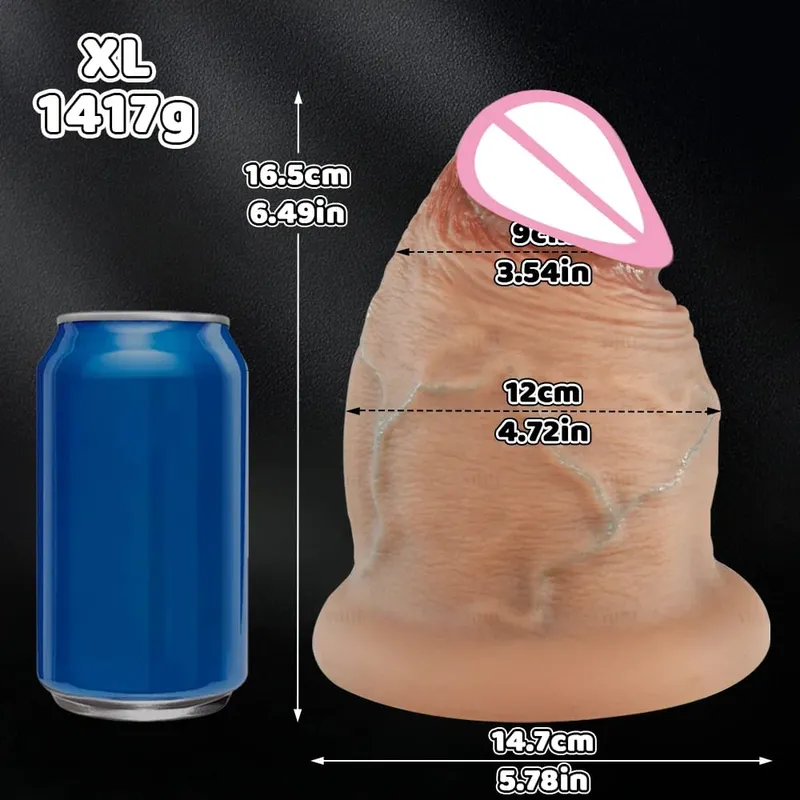 Super Bigger Thick Dildos Realistic Silicone Anal Dildo Expander Thick Penis Butt Plug Adult Sex Toys Masturbation Big Dick