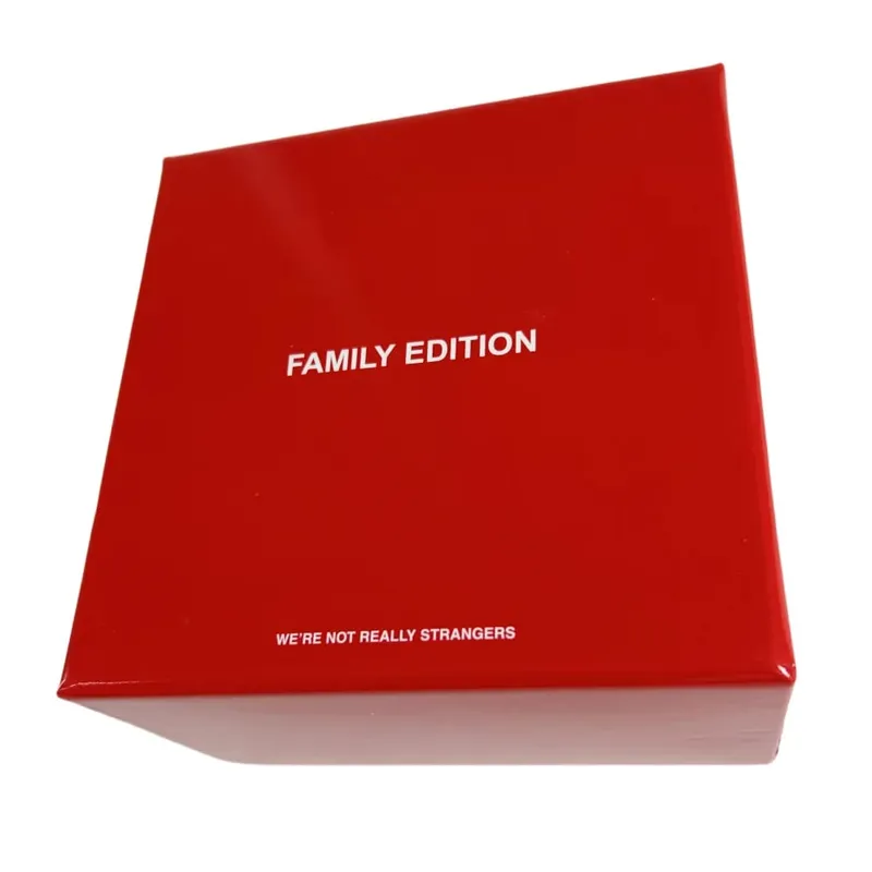 8 Styles WE'RE NOT REALLY STRANGERS - an Interactive Card Game Friendship Family Couples Edition - A Best Friend Party cards