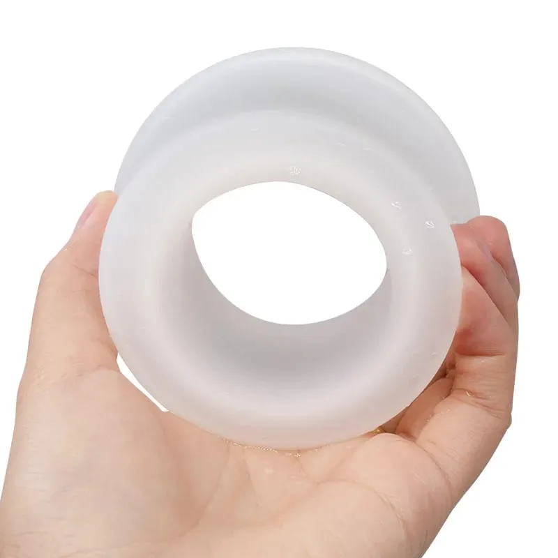 Butt Plug with Tunnel Silicone Buttplug Analplug Butplug Dilatation Anal Training Trainer Dilator Stopper Ass Anus Sex Toys