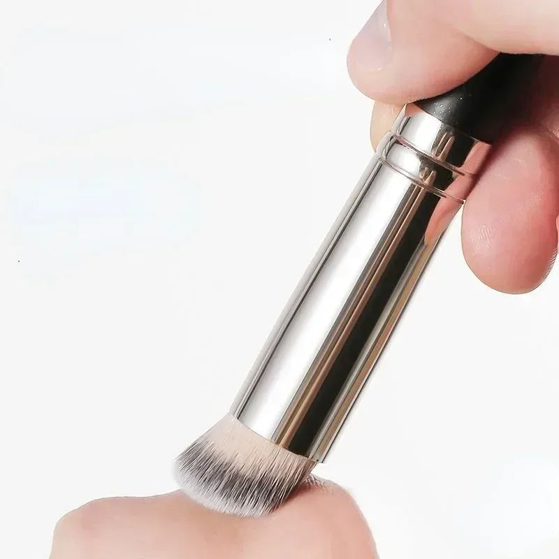 Makeup Brush-Foundation Concealer Brush Premium Contour Blusher Brushes Flawless Under Eye Dense Face Makeup Brush for Blending — image 3