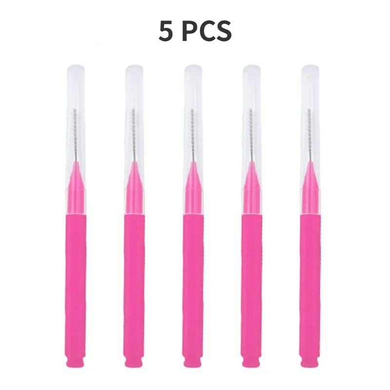 5/10/50PCS Mini Eyebrow Brush Brow Perm Brush Disposable Brow Lifting Brushes Bendable Micro Eyelash Brush Applicators Tools