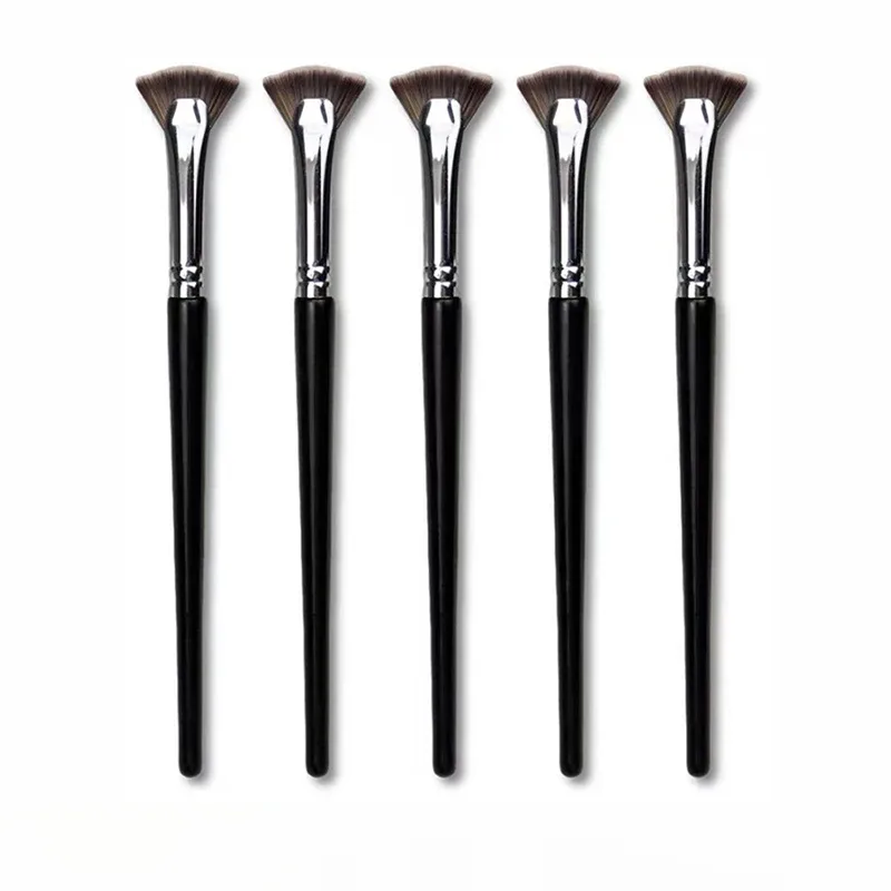 1Pcs Small Flat Head Fan Mascara Brush Makeup Brush Eyelash Lash Brush Cosmetic Tools Makeup Brushes And Tools