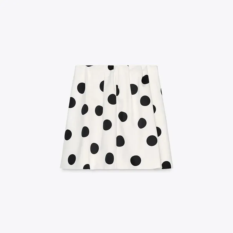 Sexy Polk Dot Women's Dress Club Lace Up Hollow Out Short Sleeve Hip Package Female Mini Dresses 2026 Spring Summer Lady Robe
