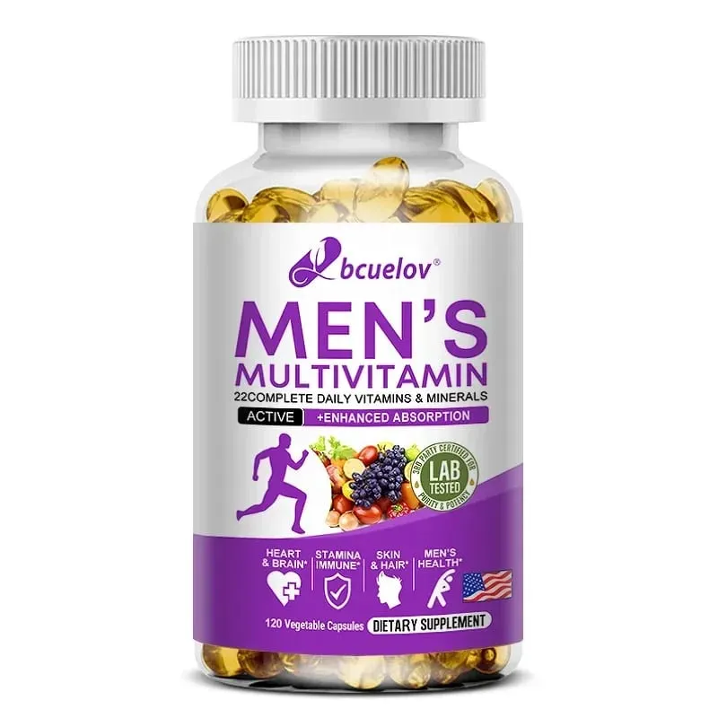Men's Daily Multivitamin - 22 Vitamins & Minerals Dietary Supplement for Immunity Energy Digestion Skin and Overall Health
