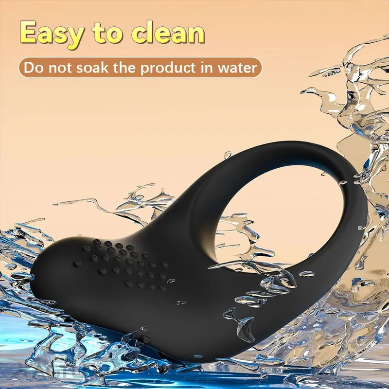 APP Control Vibrator Cock Ring for Men Delay Ejaculation Penis Ring Lock Penisring Cockring Adult Male Sex Toys for Men — image 5