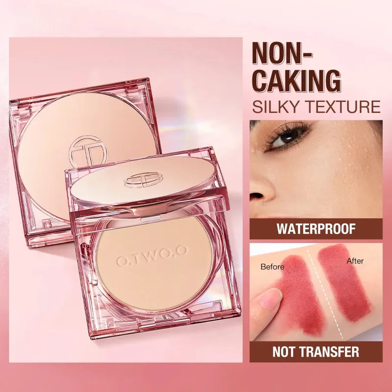 O.TWO.O 8pcs แต่งหน้าชุดรวมอายไลเนอร์ลิปสติก Blusher Face Setting Powder มาสคาร่า Eyelash Curler ครีมกันแดดเครื่องสำอาง