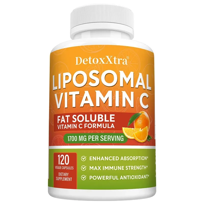Liposomal Vitamin C 1700mg High Absorption Powerful Antioxidant Supports Collagen Production Immune & Skin Health