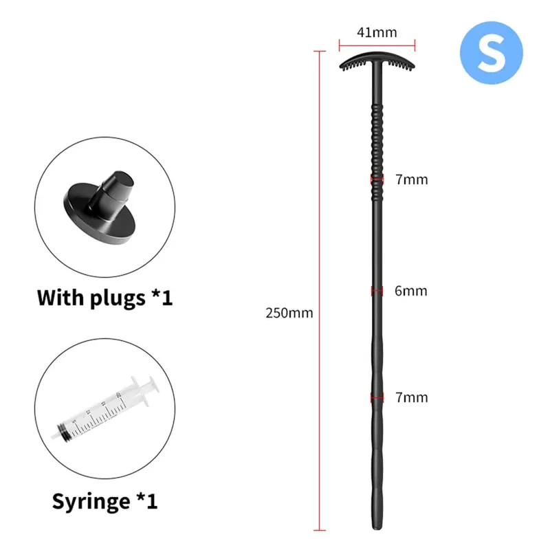 Hohl Penis Plug Einlauf Flush Silikon Stick Katheter Harnröhren Sounding Dilatation Männlicher Masturbator Sex Spielzeug für Erwachsene Mann Expander