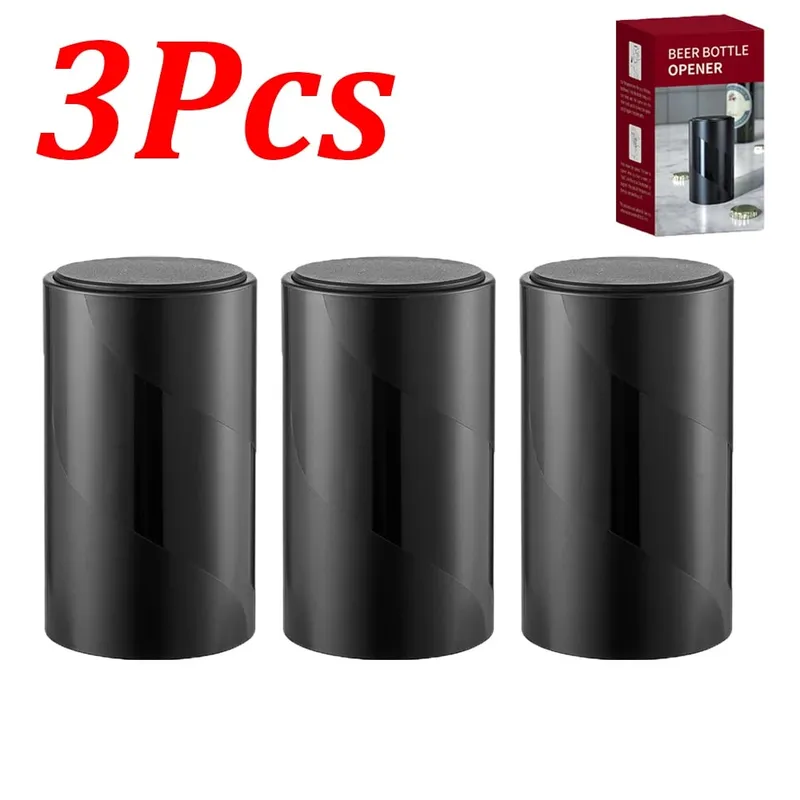1-4Pcs Automatic Beer Bottle Opener Downward Push Bottle Opener Wine Beer Soda Cap Opener Kitchen Accessories — image 9