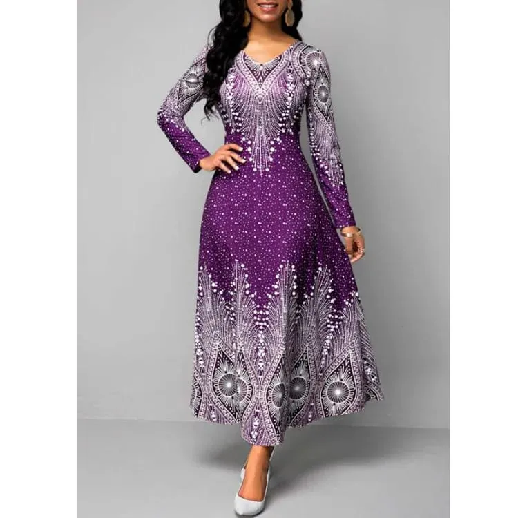 Women New Loose Boho Vintage Ruffles Befree Spring Elegant Party 5XL Dress Large Big Summer Party Maxi Dresses