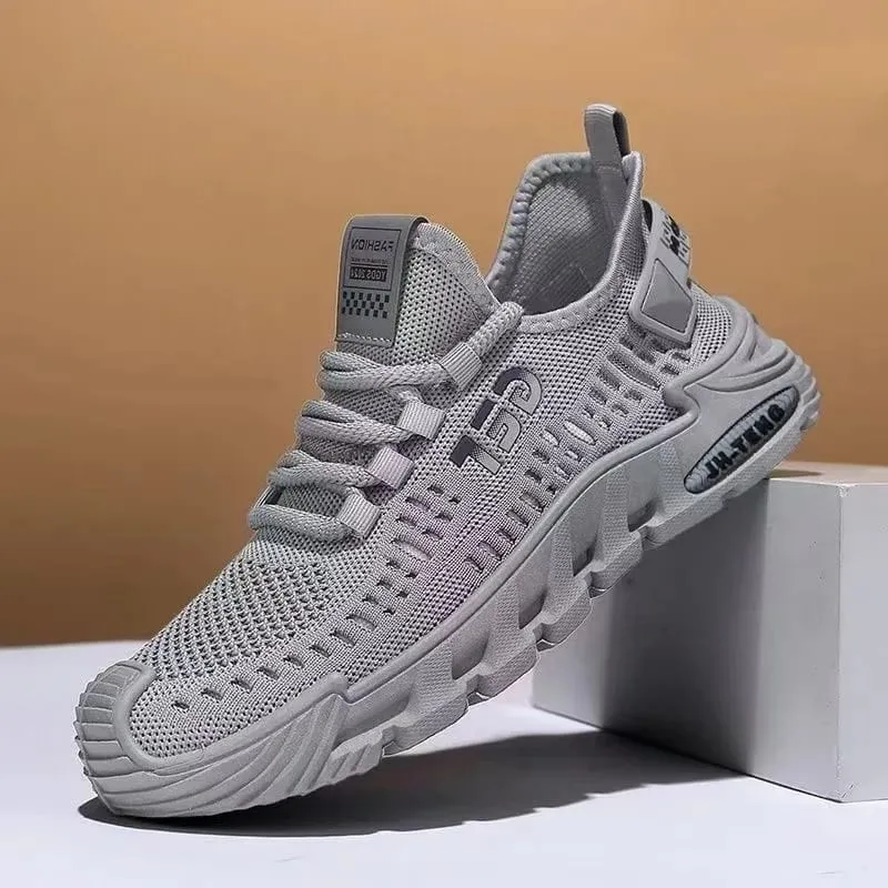 Men's Summer Casual Shoes Are Breathable Anti Slip Wear-resistant Fashionable Sporty Comfortable Mesh Shoes Running Sports Shoes