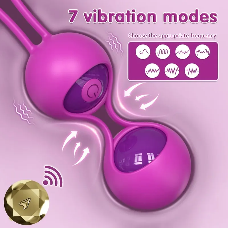 Vibromasseur point G télécommandé, boules de Kegel pour femmes, œuf vibrant, masseur Vaginal, stimulateur de mamelon clitoridien, jouets pour adultes