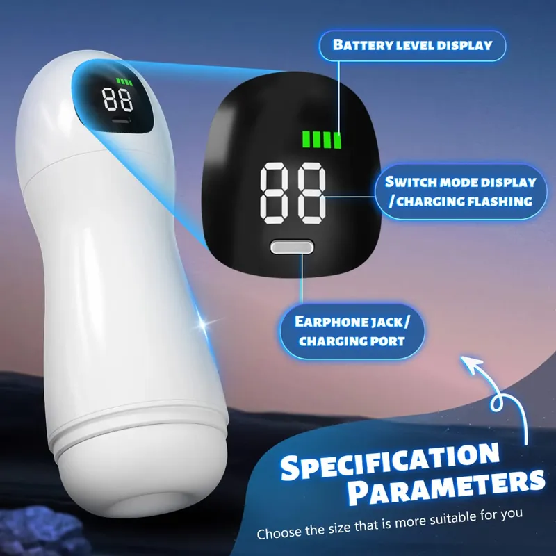 Led automático masculino masturbador copo boquete máquina vagina real 9 modos de sucção vibratória masturbação oral brinquedos sexuais para homem