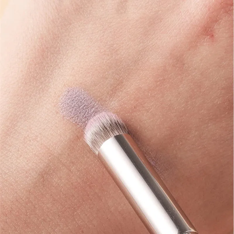 3pcs Beveled Foundation Concealer Makeup Brushes Seamless Cover Synthetic Dark Circle Liquid Cream Cosmetics Contour Brush Tool — image 3