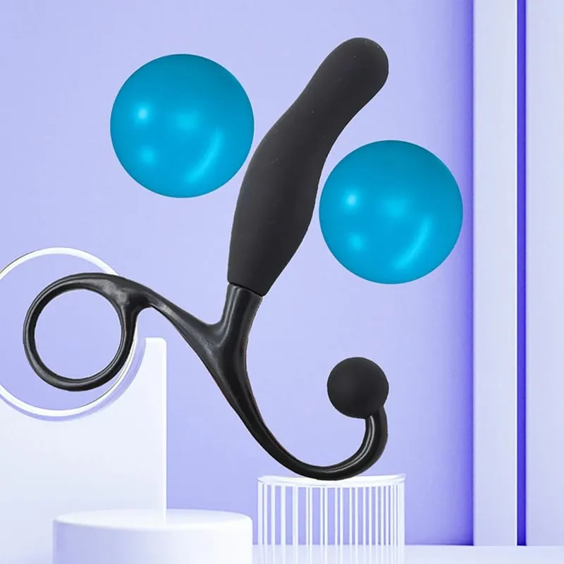 Silicone Anal Plugs Trainer Prostate Massage Butt Plugs Anal G-spot Clitoral Stimulation Anal Trainer Adult Products Sex Toys