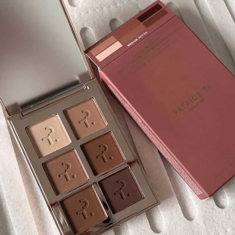Patrick 2 in 1 Cream & Powder Blush Palette Dual Cheek Blush Duo Lasting Natural Brightening TA Makeup Cosmetics She's That Girl