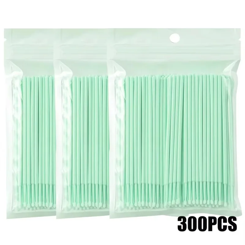 300/2000pcs MicroBrush Eyelash Cleaning Brush Lash Extension Individua Tools For Eyelashes Removing Swab Micro Makeup Brushes — image 15