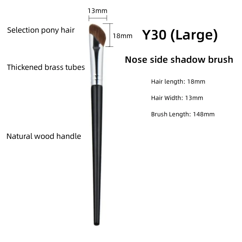 Highlighter Makeup Brushes Blush Natural Hair High Quality Eye Shadow Blender Contour Eyebrow Eyeshadow Make Up Brush — image 25