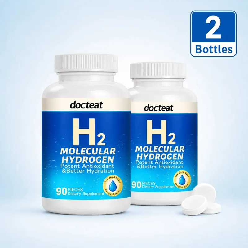 90st H2 molekylärt vätevattentabletter med magnesium 160mg brusdryckstillskott för vätsketillskott för resor och hem