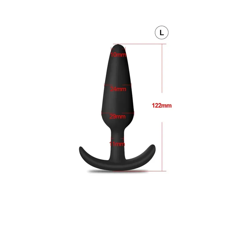 4pcs Beginner Silicone Butt Plug Anal Plug for Men Prostate Massager for Gay Mini Anal Bullet Vibrator Sex Toy for Men Women