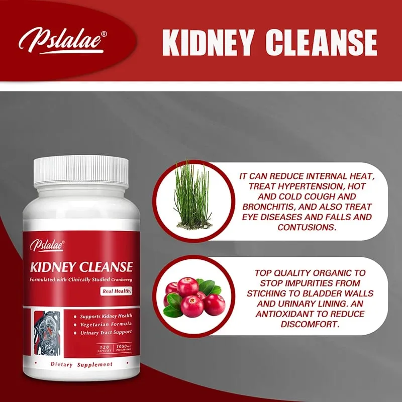 Kidney Cleanse - Liver Cleanse Prevent Urinary Tract Infections Clean the Urethra Support Health Kidney & Urinary Tract