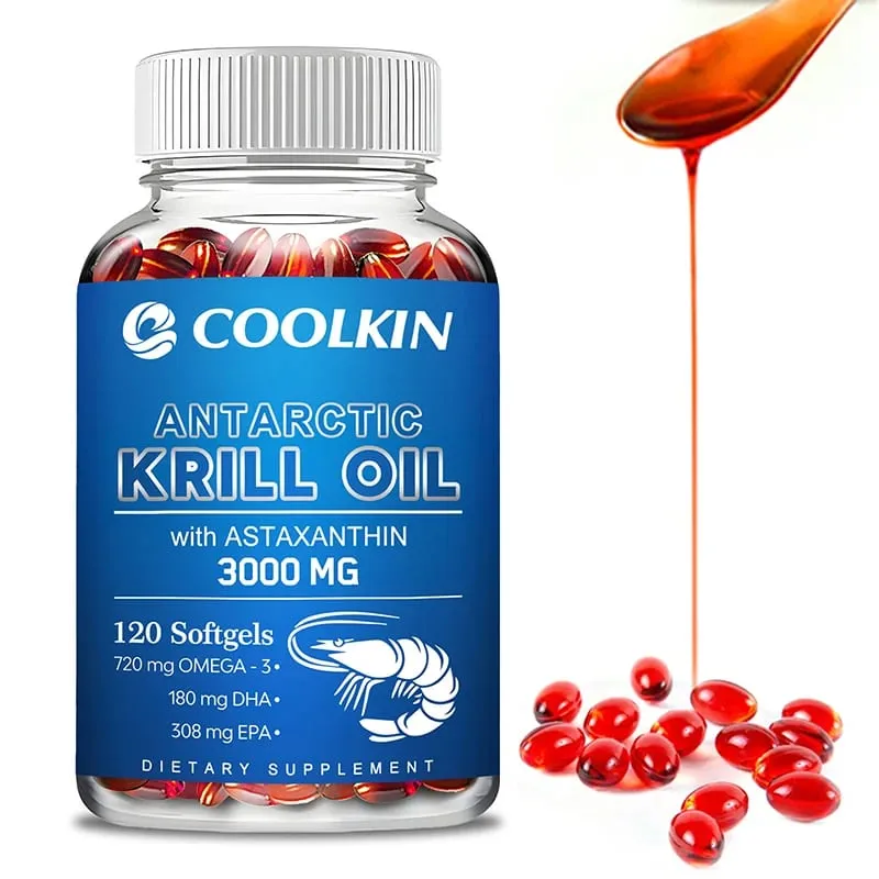 Antarctic Krill Oil 3000mg - Ωμέγα-3 EPA
