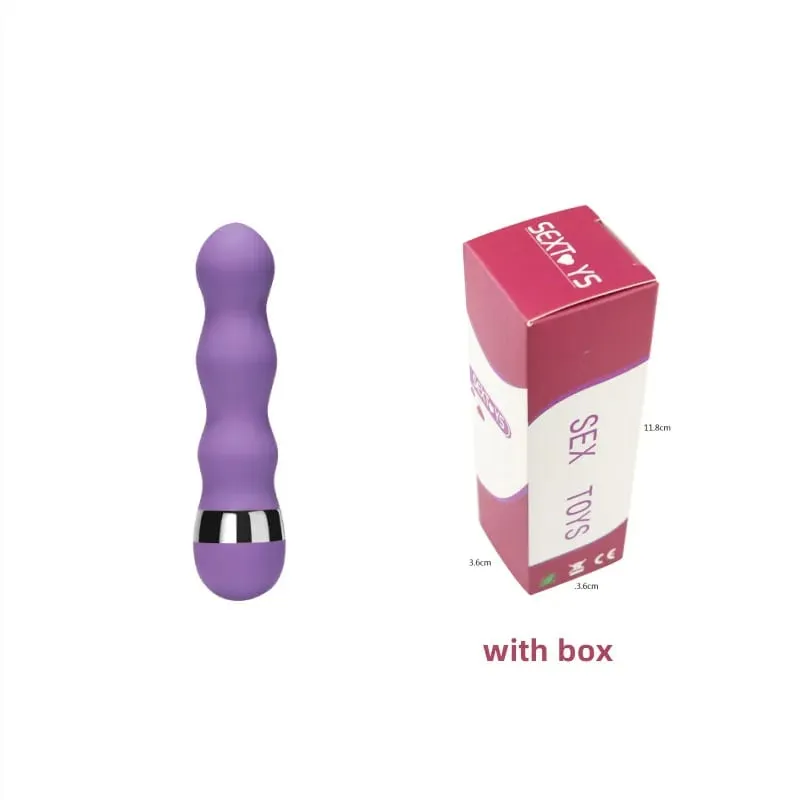 Multi Speed G Spot Vibrator Vagina Clitoris Stimulator Butt Plug Anal Adult Sex Toy for Women Men Couples Silicone Dildo