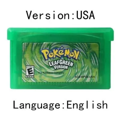 GBA Video Game Cartridge Console Card Pokemon Emerald Ruby FireRed LeafGreen Sapphire Multi-language for GBA/NDS — image 15