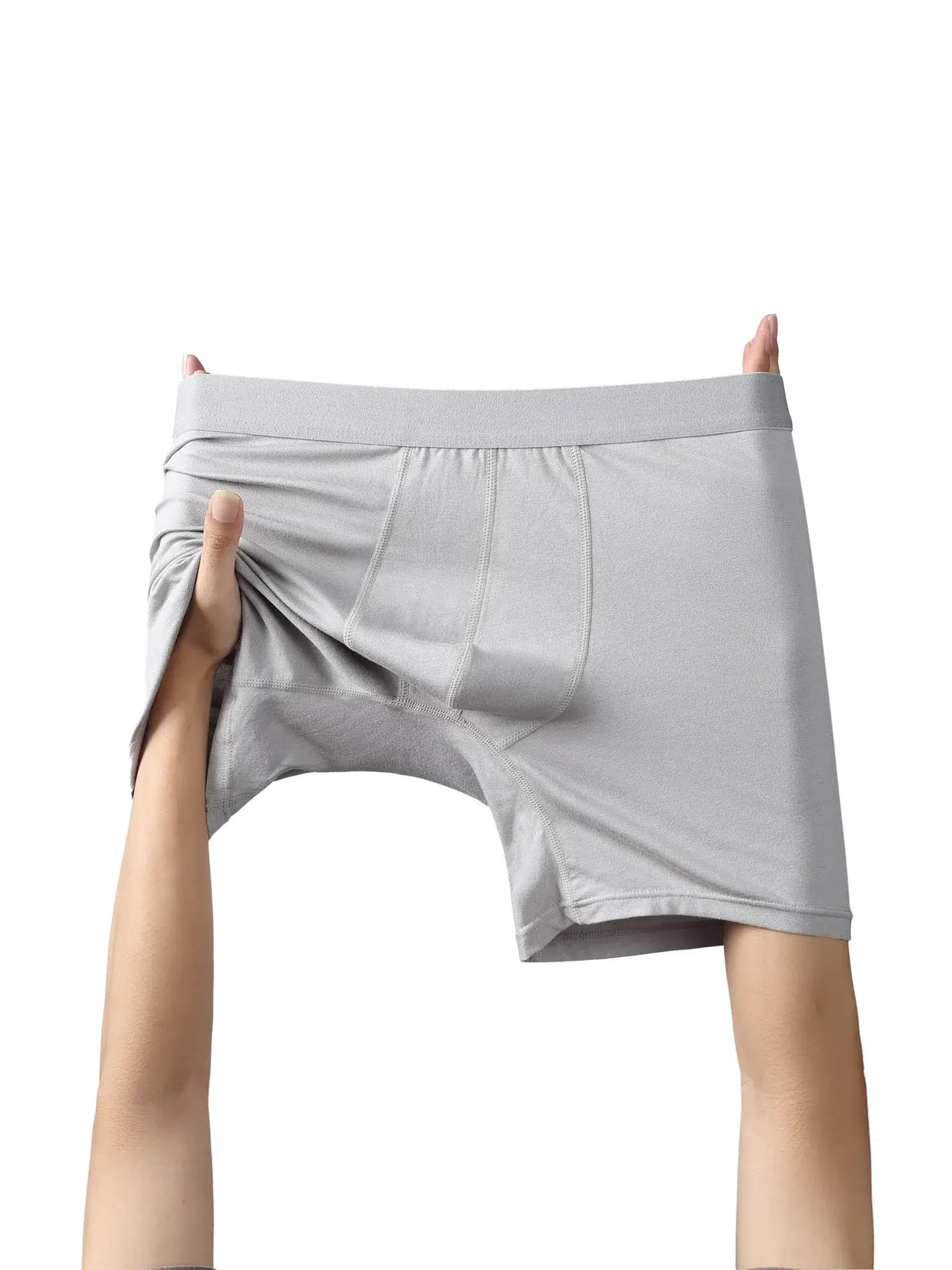 95% Bamboo Fiber 5% Spandex Multipack Men's X-length Long Leg Boxer Classic Design Comfortflex Waistband Underwear Man Sports XL