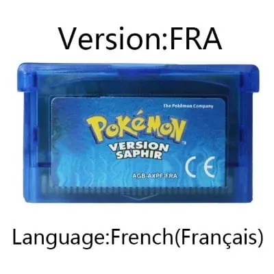 GBA Video Game Cartridge Console Card Pokemon Emerald Ruby FireRed LeafGreen Sapphire Multi-language for GBA/NDS — image 23