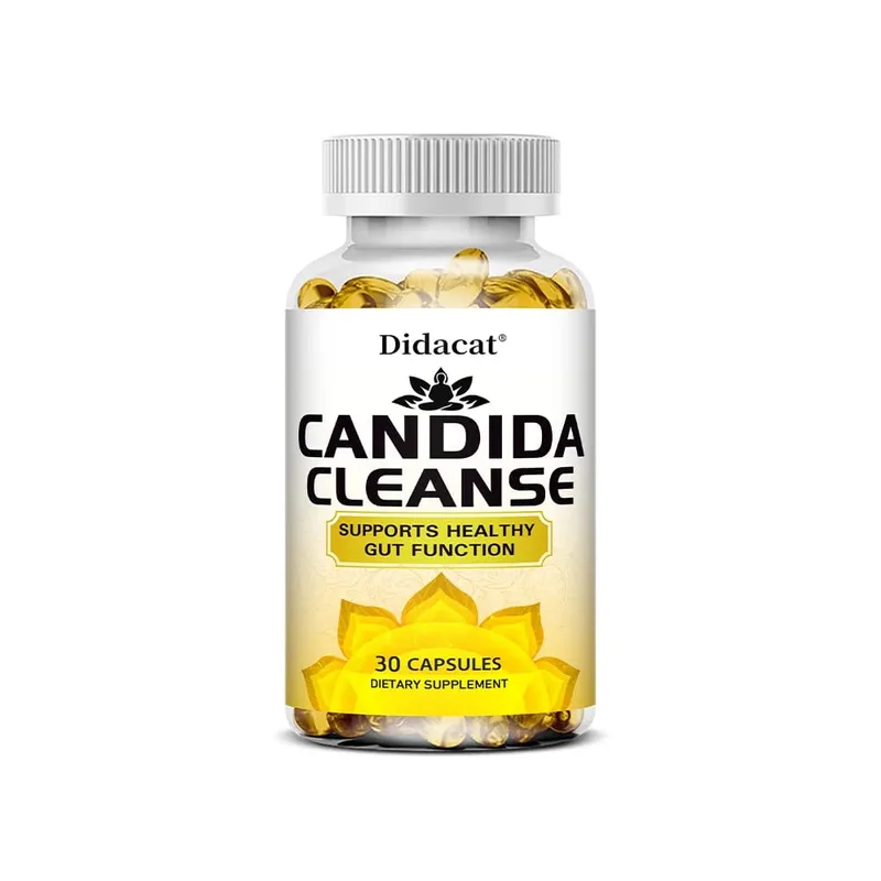 Candida Cleanse ประกอบด้วยสมุนไพรธรรมชาติและโปรไบโอติกเพื่อสนับสนุนการทำงานของลำไส้ให้แข็งแรงและสุขภาพภูมิคุ้มกันเหมาะสำหรับทุกเพศ