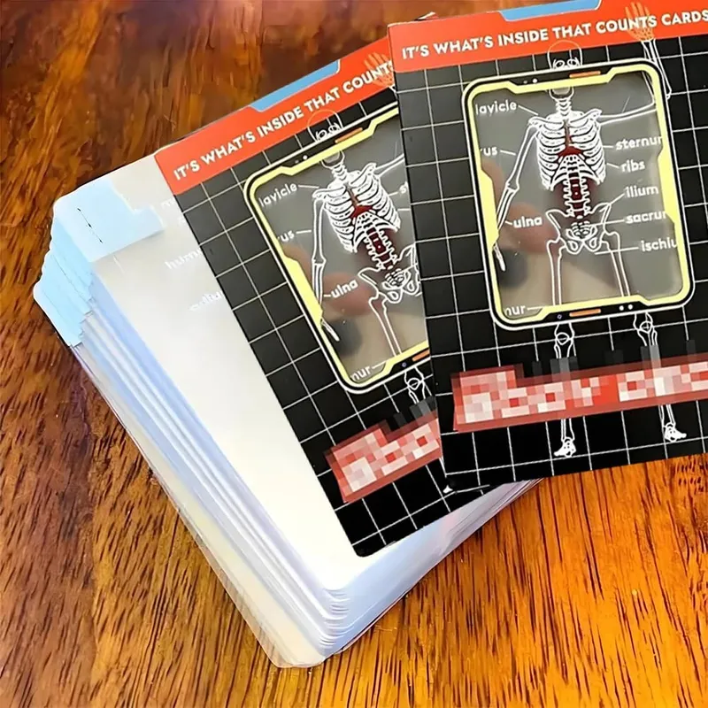 Body Deck 52 Sheets Playing Cards Interesting Human Anatomy Playing Cards Physical Examination Medical Card Teacher Students — image 3