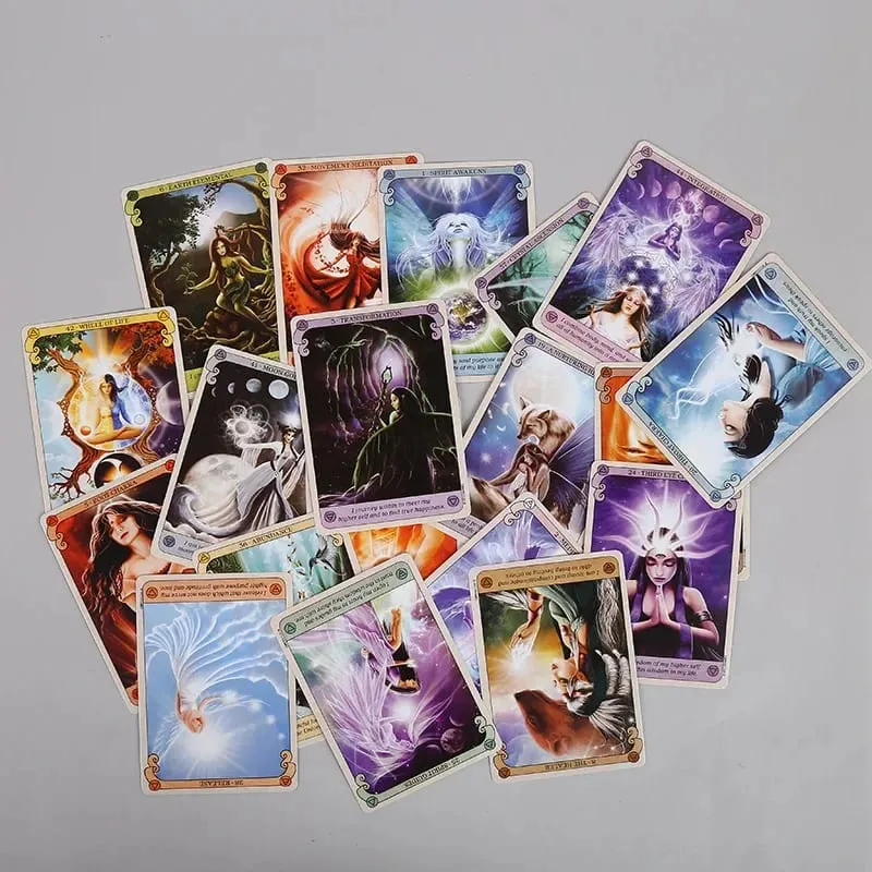 Conscious Spirits Oracle Card A 45 Cards Durable Fashionable Party Fun Playing Card Tarot Card Deck Board Games — image 2