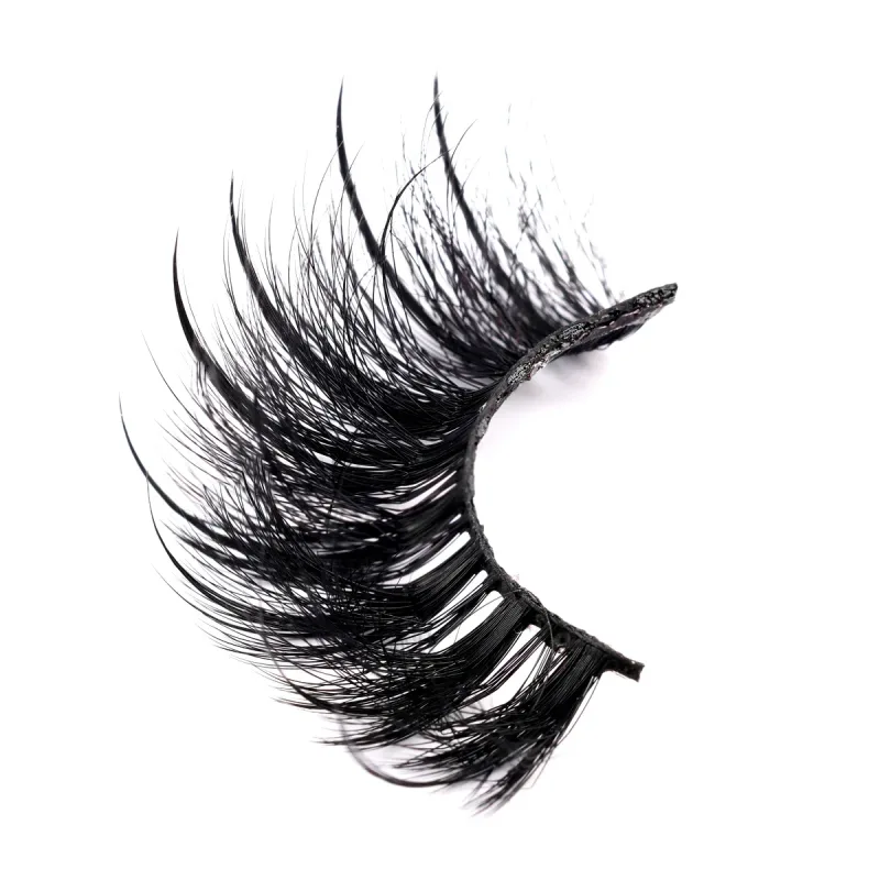 Wet Lash Spikes Volume Fluffy Full Strip Lashes Makeup Accessories Faux Mink Eye Lashes Vendor Wet Manga Lashes False Eyelashes