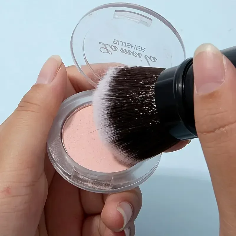 1pcs Professional Makeup Brushes Retractable Blusher Powder Foundation Face Concealer Kabuki Makeup Brush Cosmetic Tools