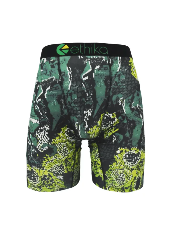 Celana Boxer Pria Lembut 1 Buah Pakaian Dalam Sehari-hari Nyaman Bernapas Peregangan Fit Poliester S-XXXL Ringan