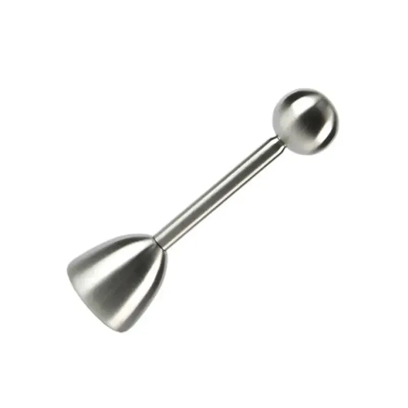 Stainless Steel Boiled Egg Topper Shell Top Knocker Opener Kitchen Tool Cutter Accessories Gadget — image 4