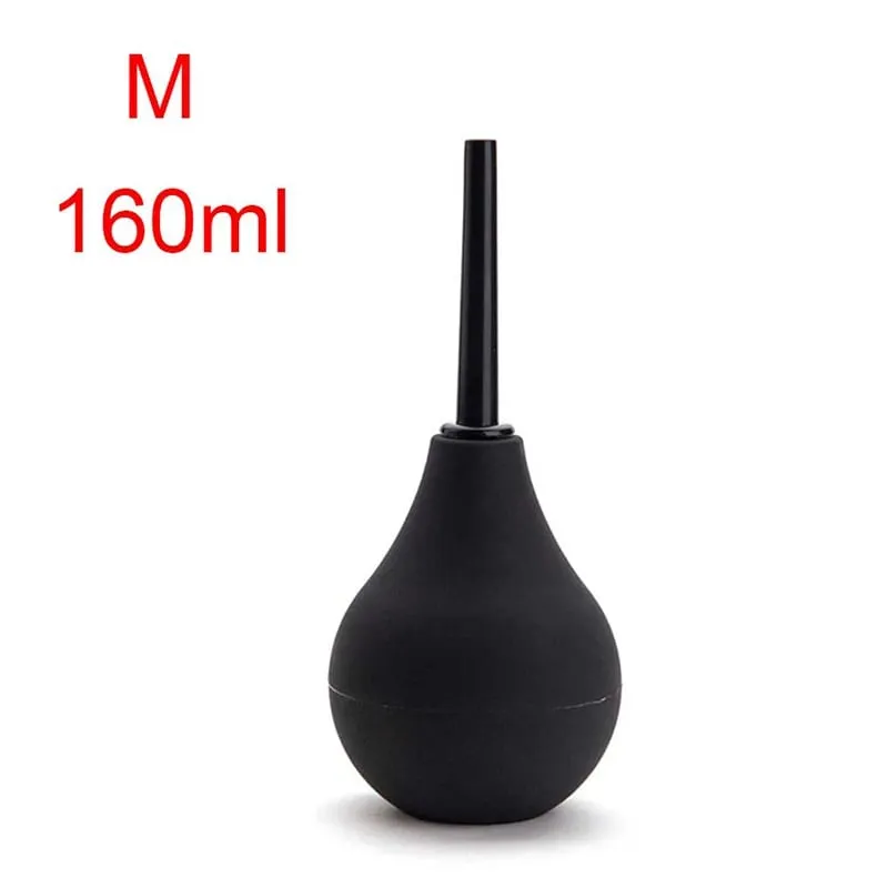 Enema Cleaning Container Vagina Anal Cleaner Douche Bulb Design Medical Rubber Health Hygiene Tool Sex Toys For Woman/Man
