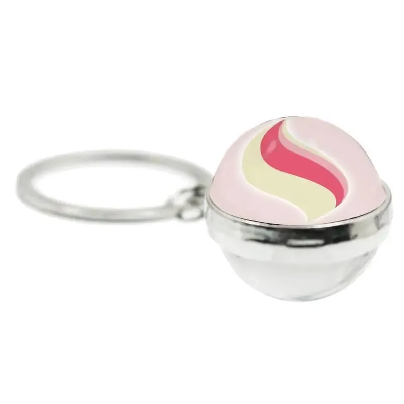 Pokémon Mega Stone Keychain Anime Peripheral Creativity Exquisite Versatile Trend Spherical Keychain Cartoon Gift Accessories