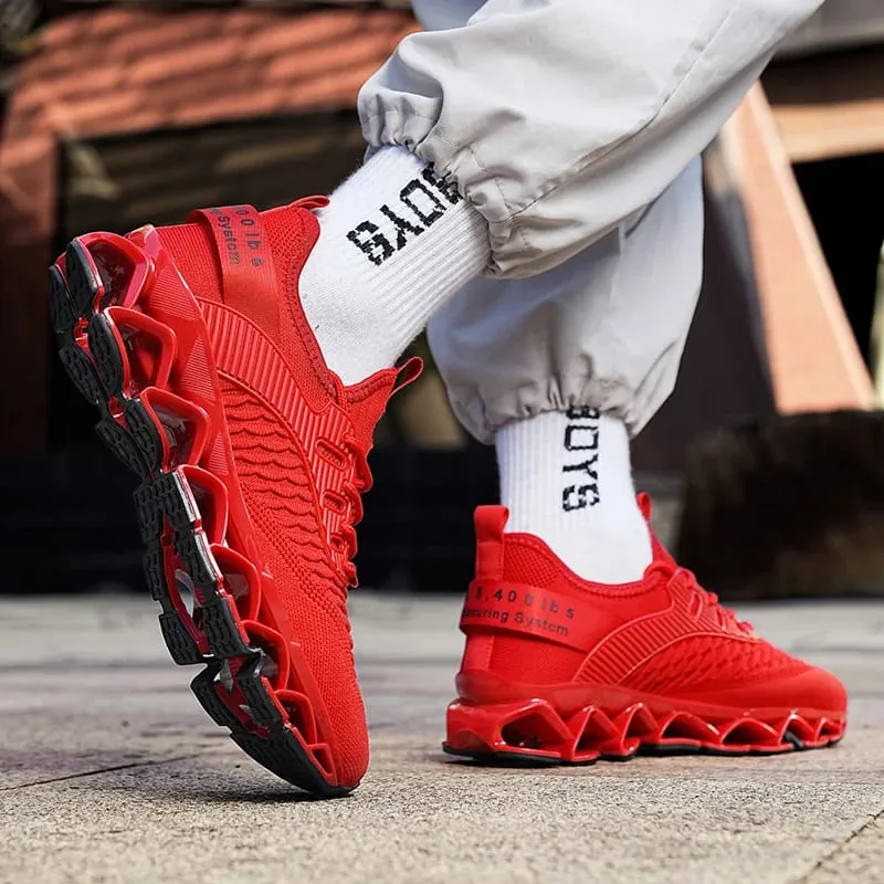 Luxury Men's Sneakers Casual Breathable Running Loafers Fashionable Trainer Race Tenis for Male Comfortable Shoes