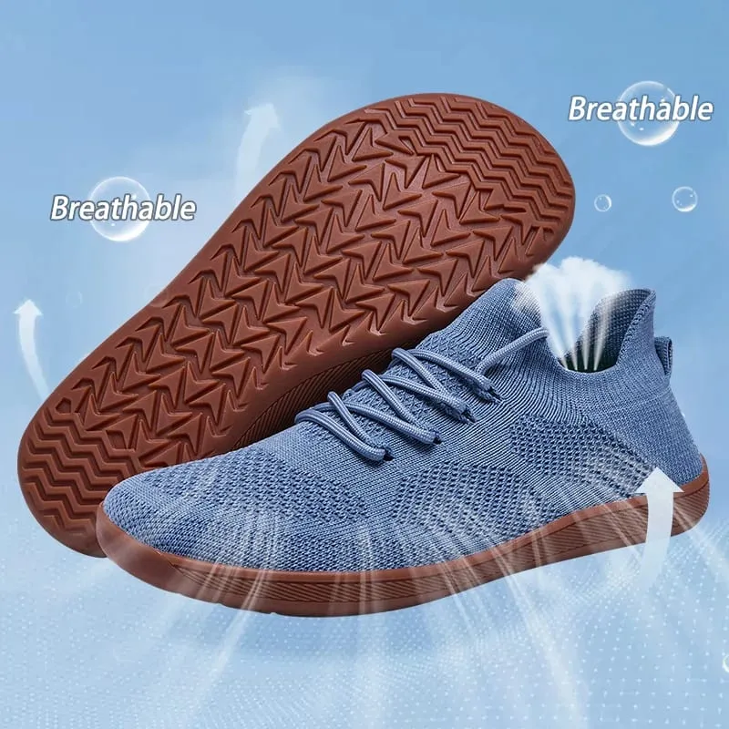 Wide Toe Barefoot Shoes Mens Womens Minimalist Walking Sneakers Shoes | Zero Drop Sole | Breathable Mesh