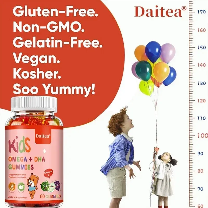 Children's Intelligence Supplement Gummies Support Intelligence Concentration Memory and Nutrition To Make Learning Easier