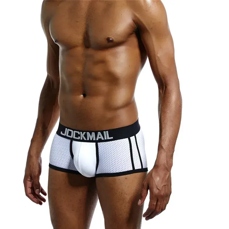 4Pcs Man Underpants Boxershorts Men Boxers Male Breathable Ice Silk Mesh Quick Drying Underwear Men’s Panties Boxer 3256805396926940 — image 5
