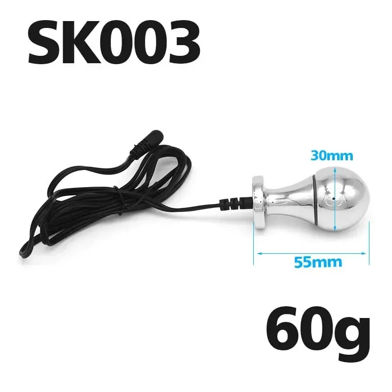 Elektrik Çarpması Fiş Vibratör Anal Plug Seks Oyuncakları Erkek Kadın için Vajinal Mastürbasyon Klitoris Labia Stimülatörü Masajı Butt Plug