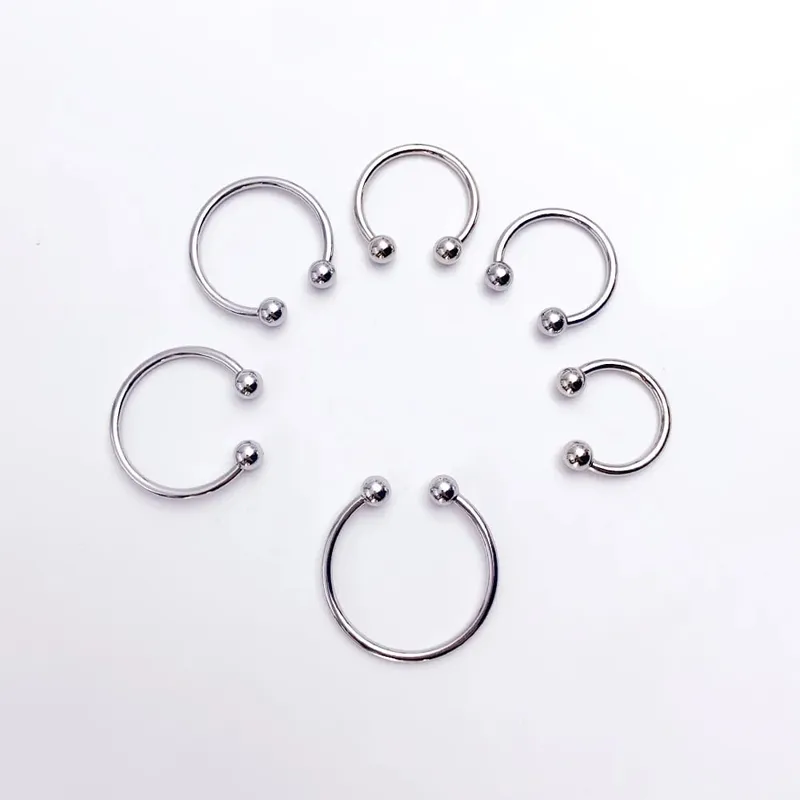 1pcs Penis Ring Stainless steel penis delay ring glans ring couple flirting products Male adult sex toys — image 6