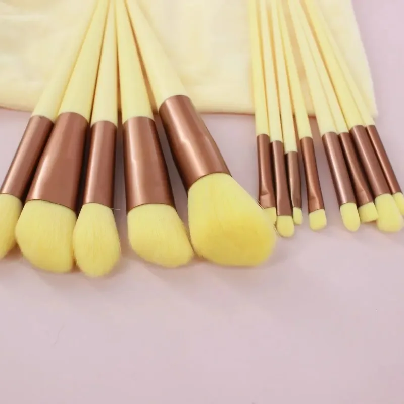 13 Pcs Makeup Brushes Set Eye Shadow Foundation Women Cosmetic Powder Blush Blending Beauty Make Up Tools For Beginner Hotting