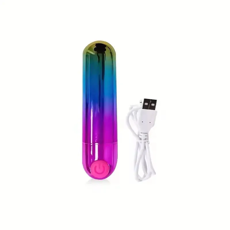 Powerful USB Charge Bullet Vibrator Clitoris Stimulator G-Spot Vagina Massage Adult Erotic Sex Toys For Woman Female Masturbator
