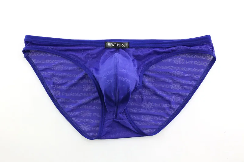 Brave Person New Men String Bikini Mens Briefs Transparent Comfortable Breathable Ropa Interior Hombre — image 26
